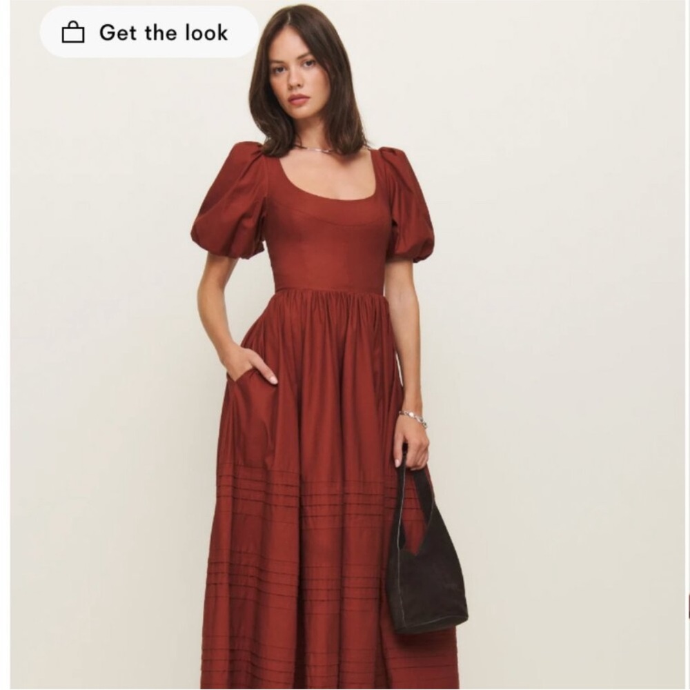Reformation Everlyn Dress Fig Jam - Size 4 - Picture 1 of 6